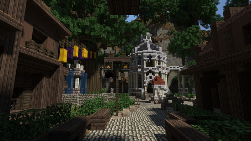 Illustration for article titled Minecraft Village Would Make a Nice Vacation Spot
